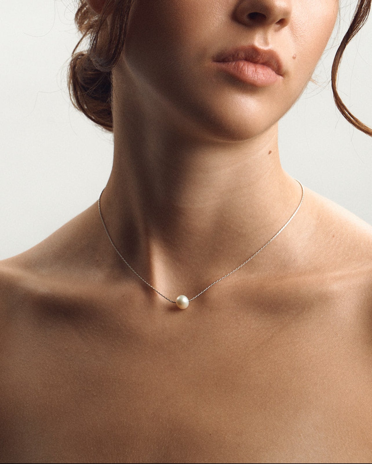 Single Pearl Necklace