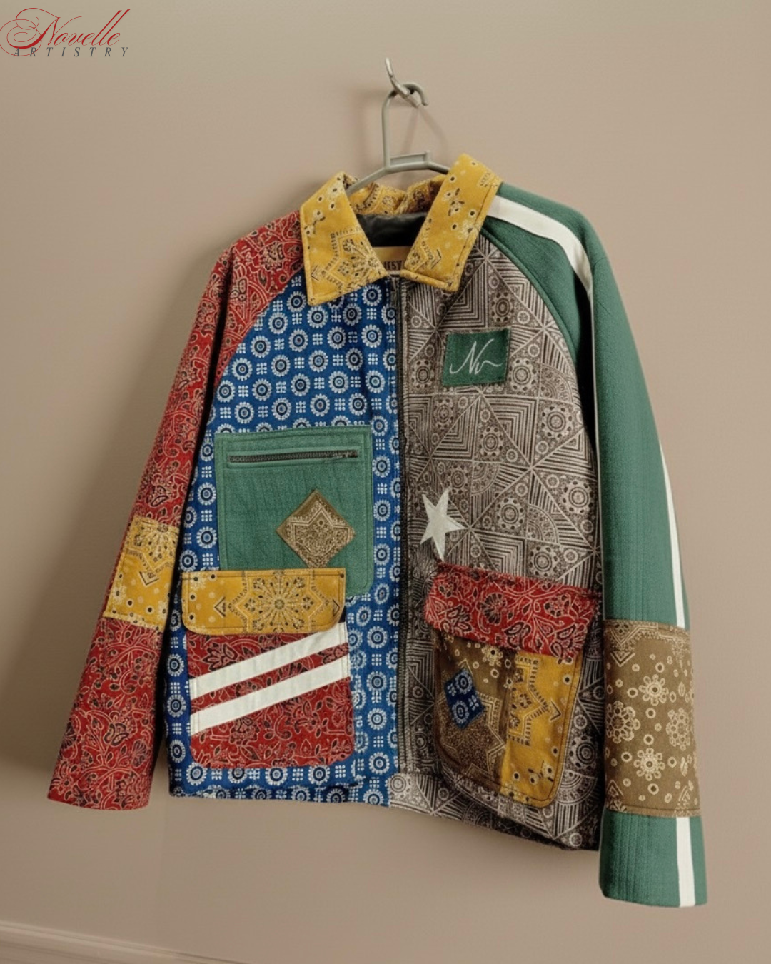 Boho ajirak mosaic jacket