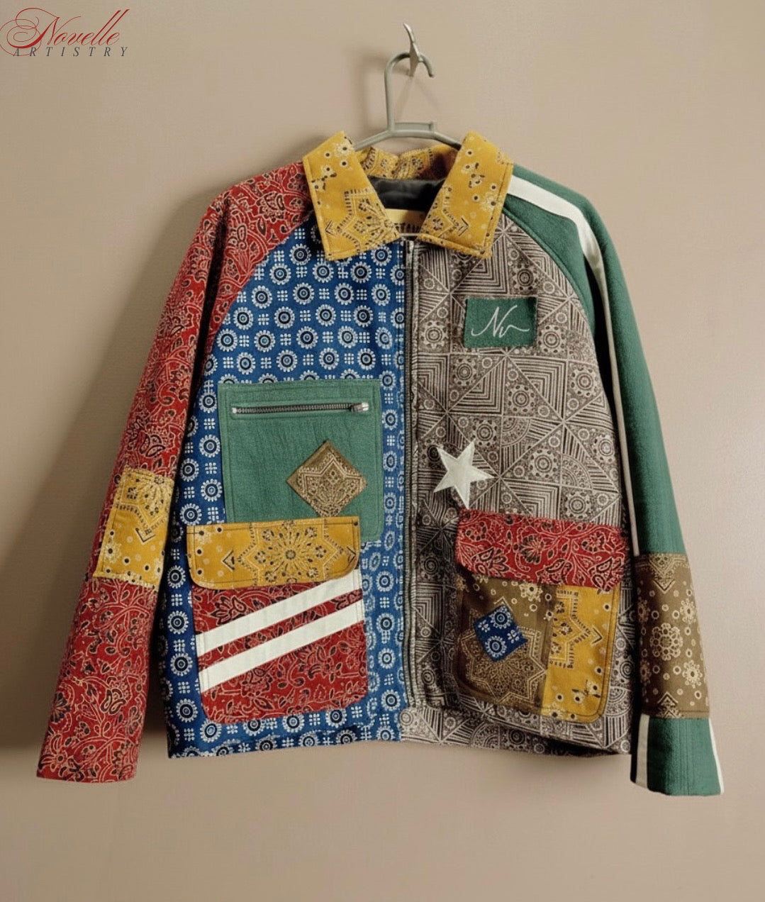Boho ajirak mosaic jacket