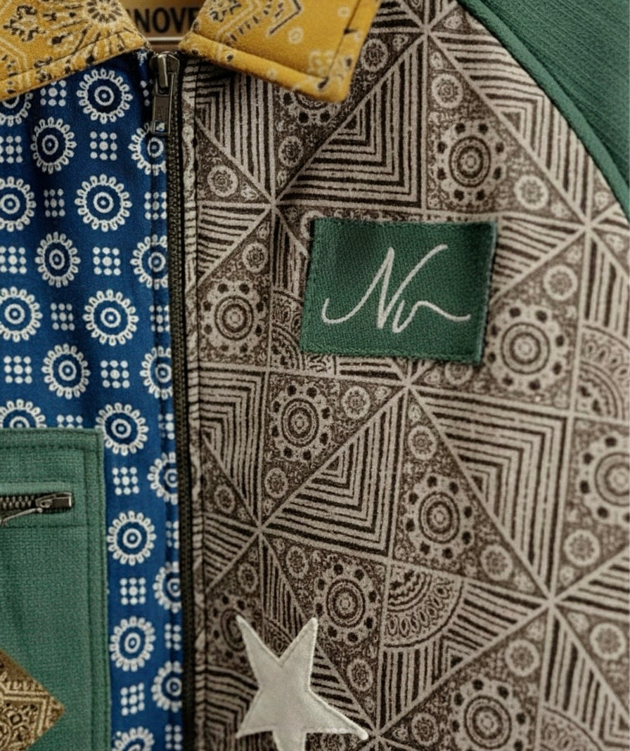 Boho ajirak mosaic jacket